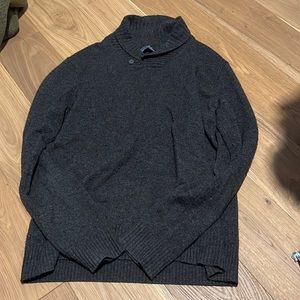 Mens high neck sweater